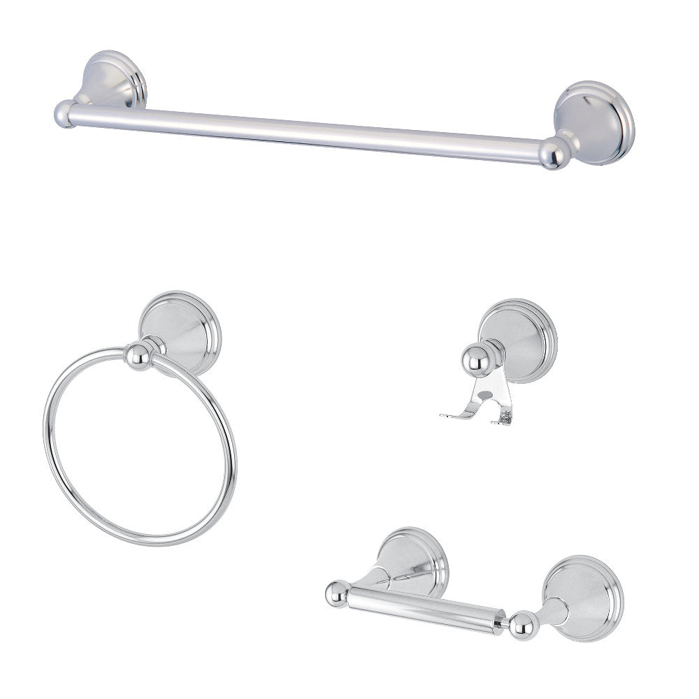 Kingston Brass 4-Piece Bathroom Accessories Set