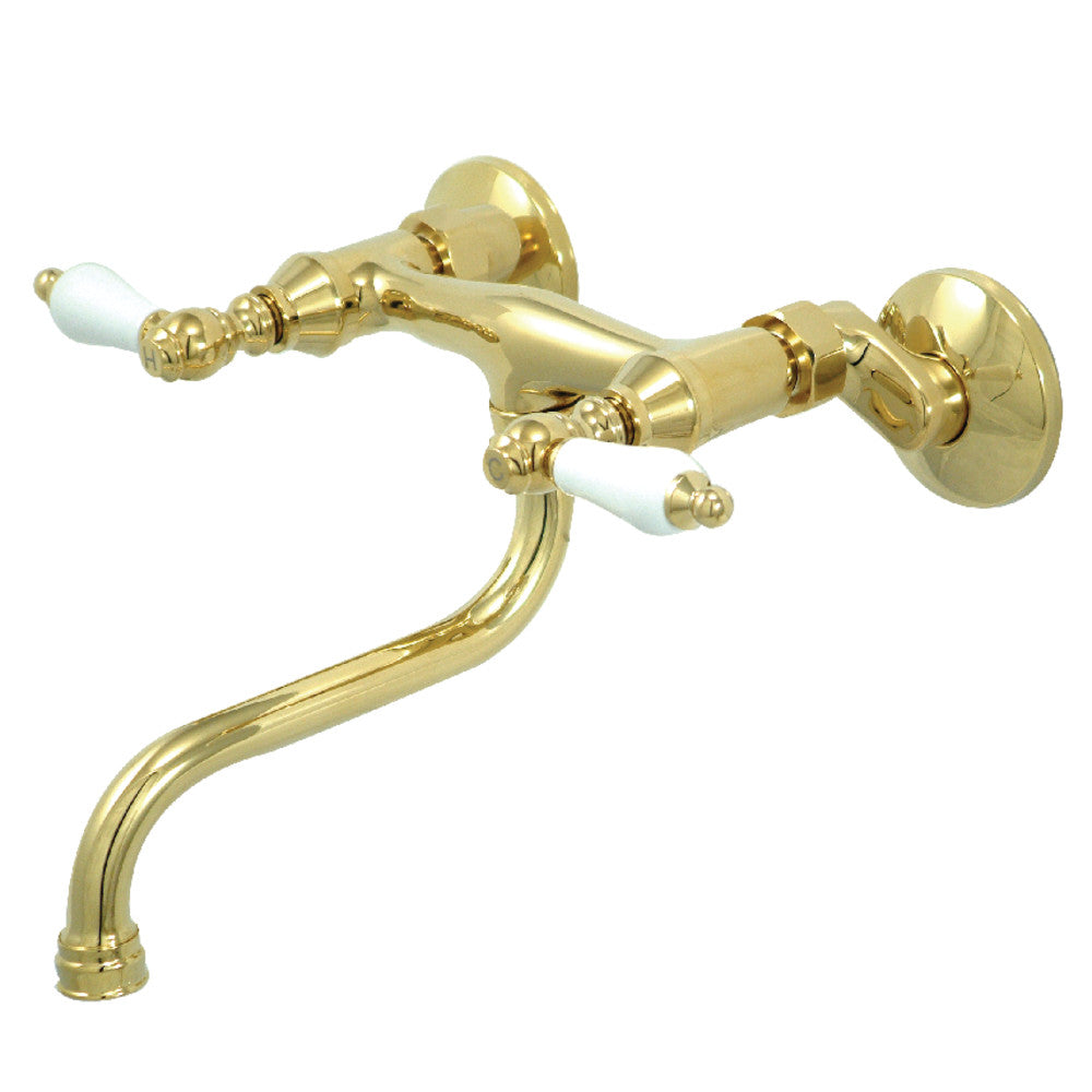 Kingston Brass KS516ORB Wall Mount Bathroom Faucet