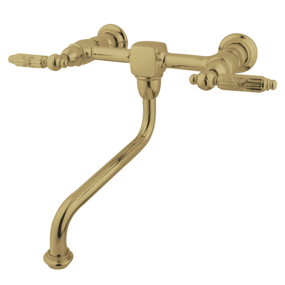 Kingston Brass KS1212GL Wall Mount Bathroom Faucet