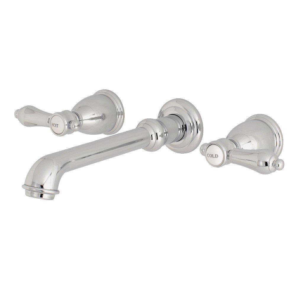 Kingston Brass KS7120BAL 8&quot; Center Wall Mount Bathroom Faucet