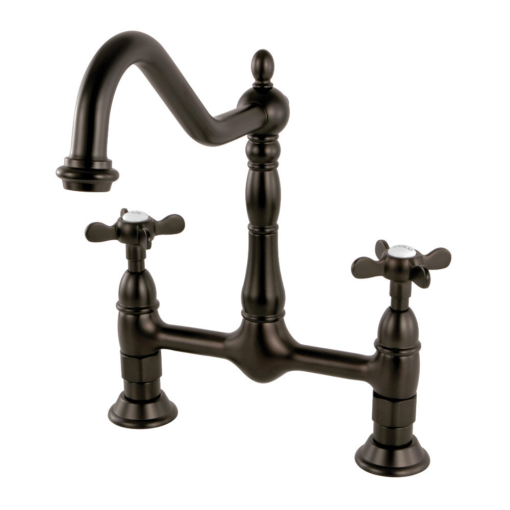 Kingston Brass KS1178BEX Essex Bridge Kitchen Faucet