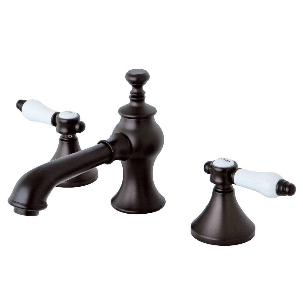 Kingston Brass KC7065BPL 8 in. Widespread Bathroom Faucet