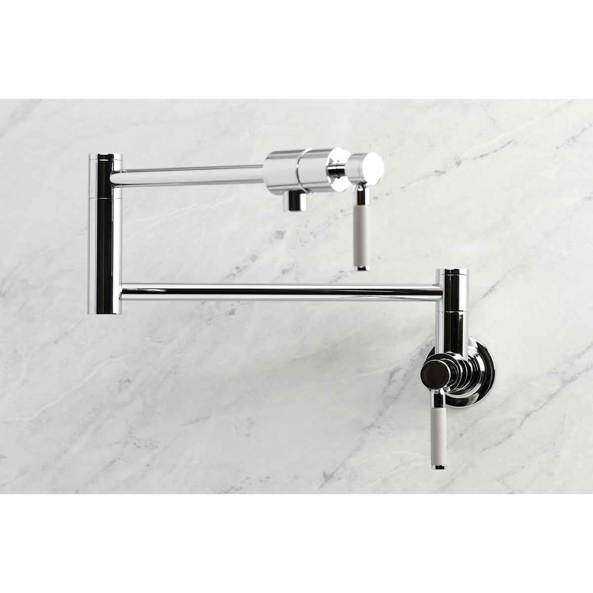 Kingston Brass KS4106DKL Kaiser Wall Mount Pot Filler