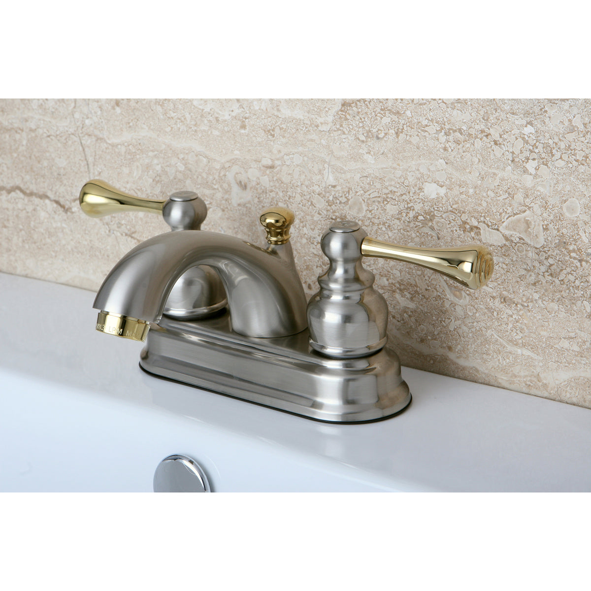 Kingston Brass KB3607BL 4 in. Centerset Bathroom Faucet