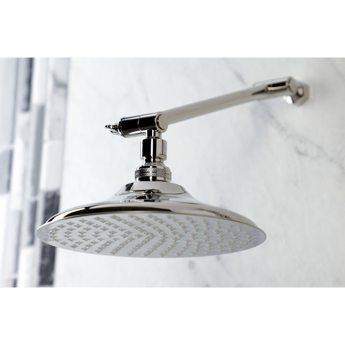 Victorian Shower Head with Adjustable Shower Arm