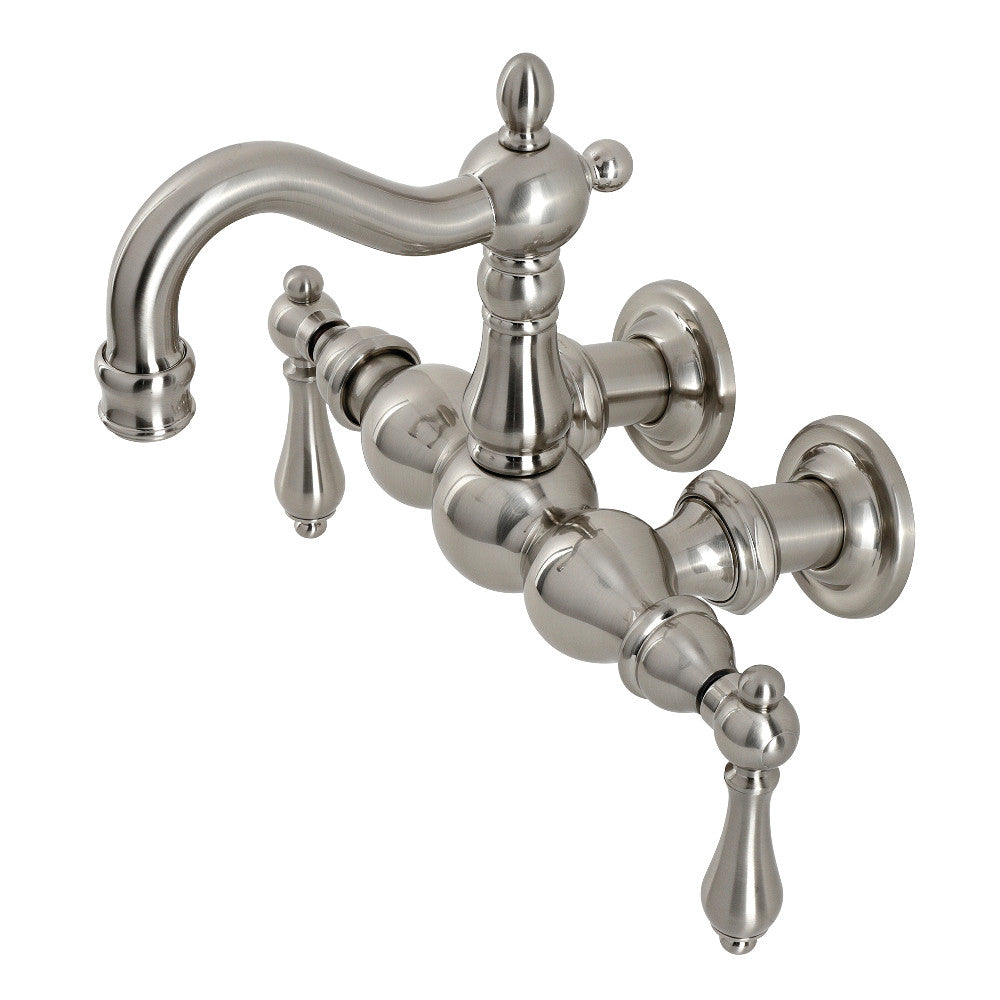 Heritage 3-3/8&quot; Tub Wall Mount Clawfoot Tub Faucet