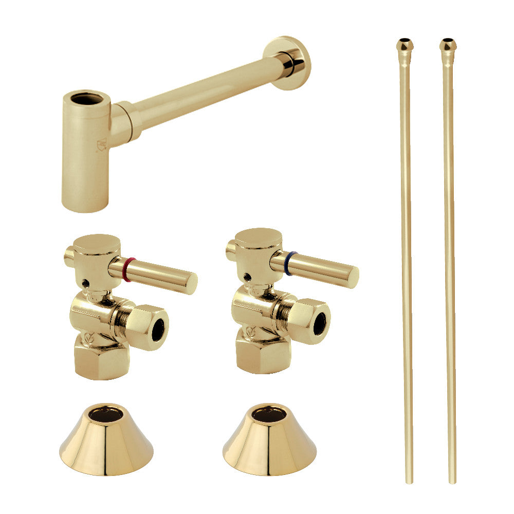 Kingston Brass Modern Plumbing Sink Trim Kit with Bottle Trap