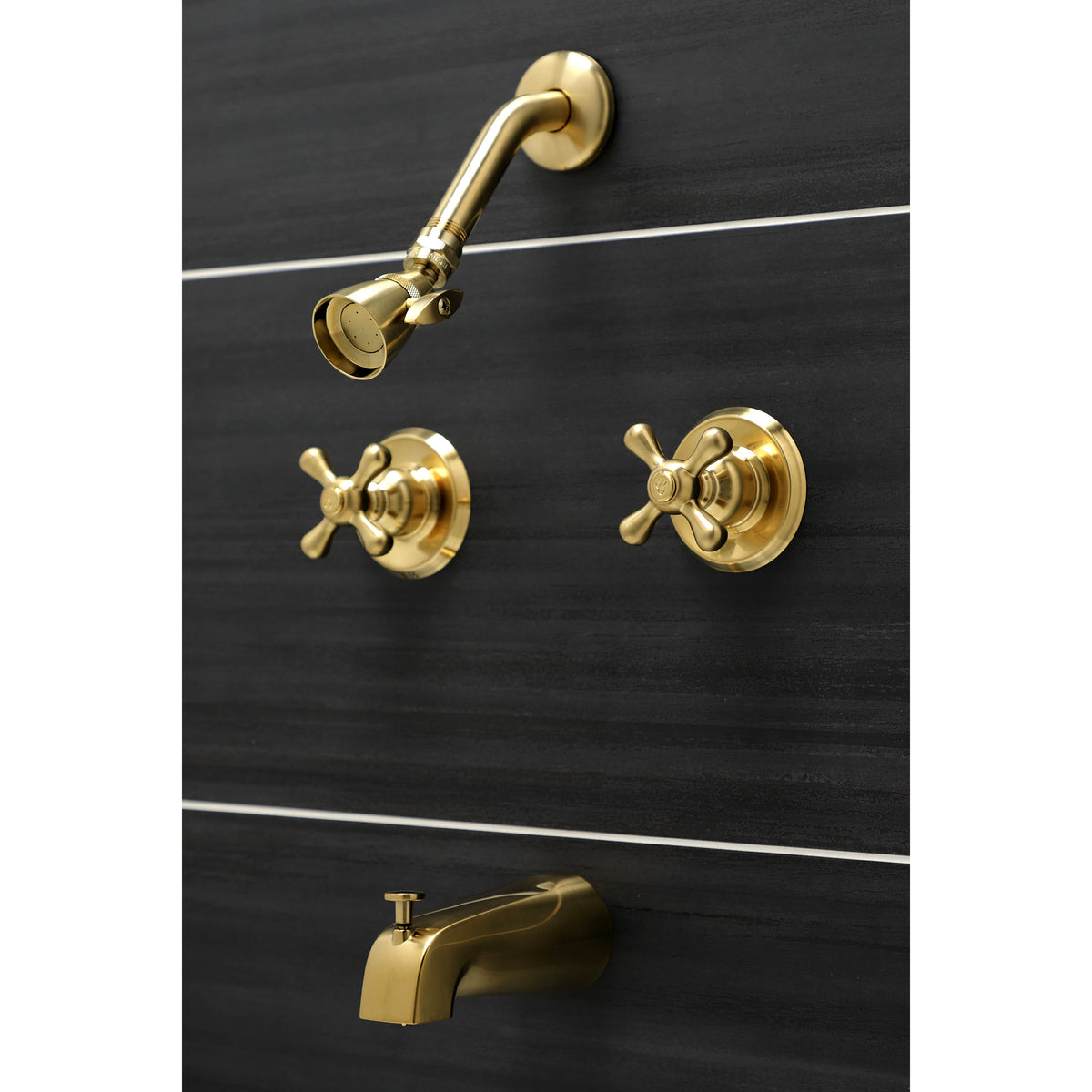 Victorian Twin Handle Tub &amp; Shower Faucet