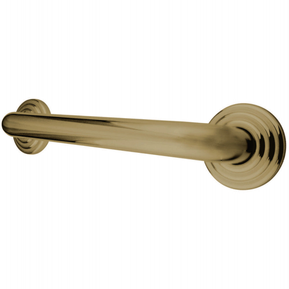 Kingston Brass Restoration 12-Inch Decorative 1-1/4-Inch OD Grab Bar