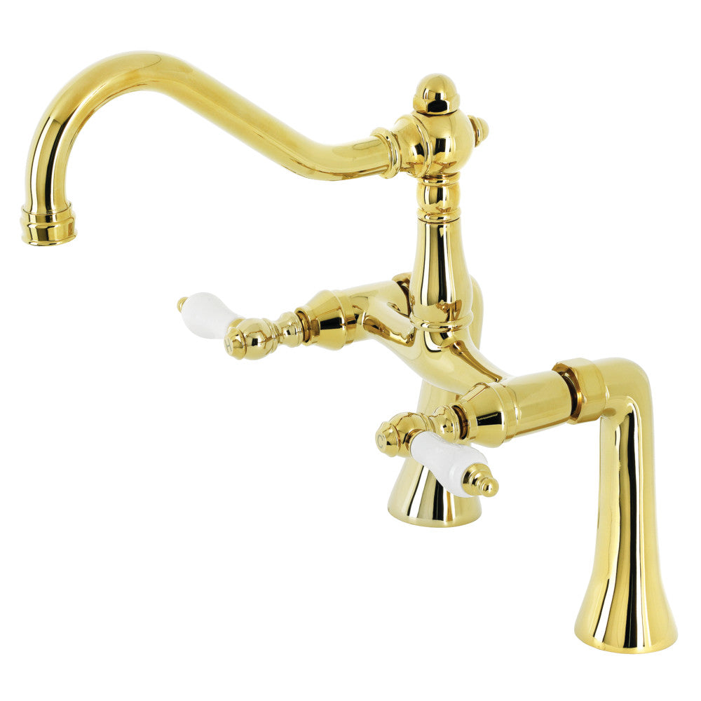 Restoration Deck Mount Clawfoot Tub Faucet