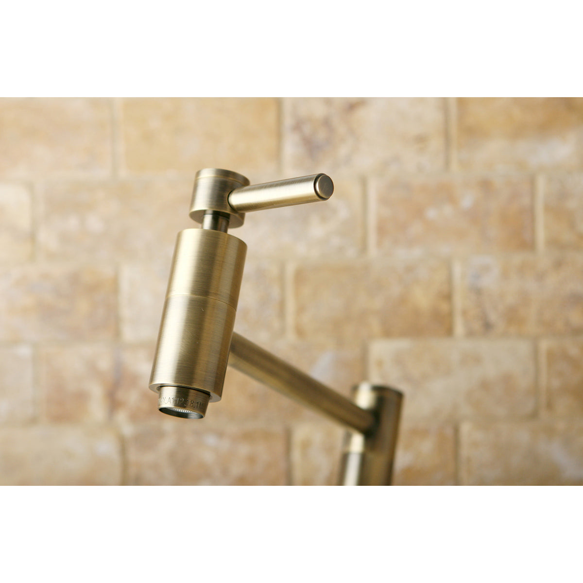 Kingston Brass KS8107DL Concord Wall Mount Pot Filler Kitchen Faucet