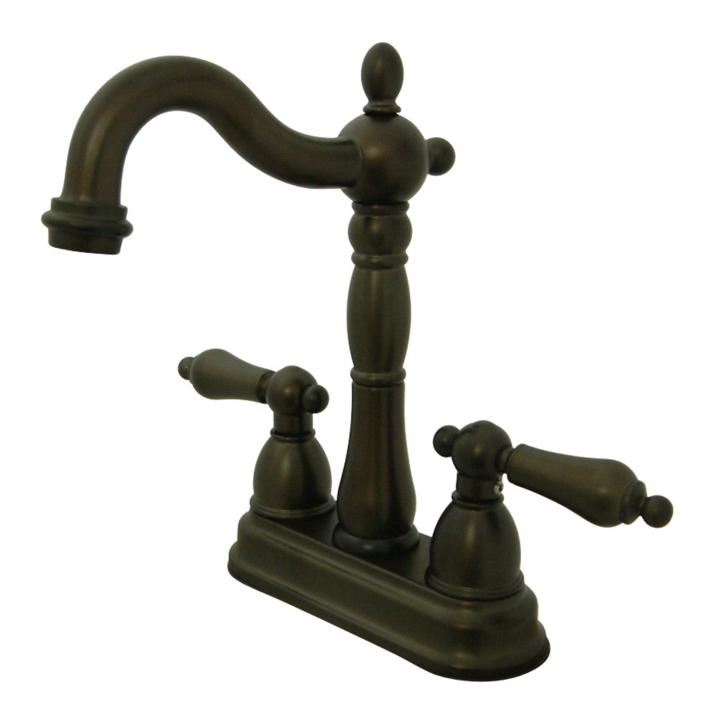 Kingston Brass KB1491AL Heritage Two-Handle Bar Faucet
