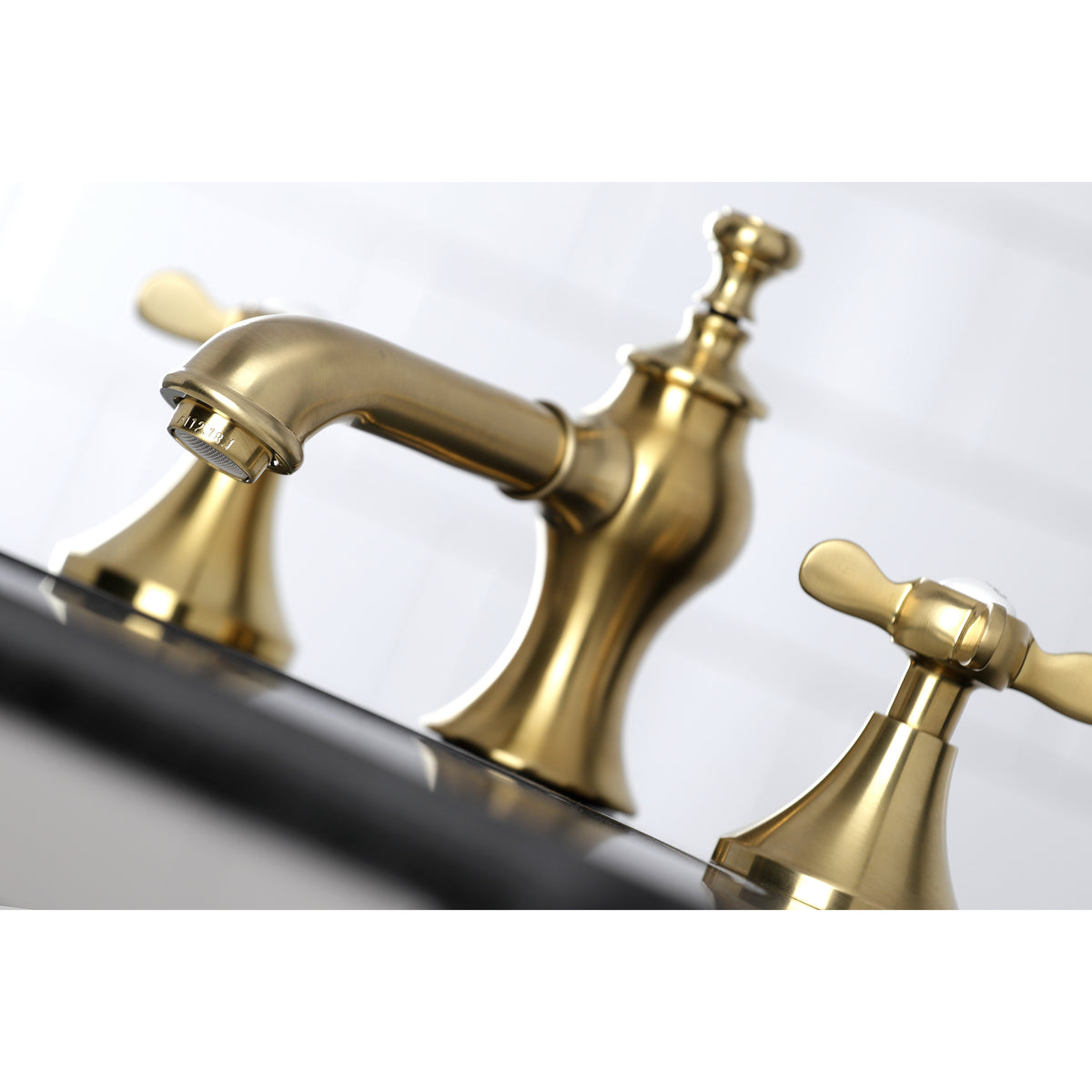 Kingston Brass KC7065BEX 8 in. Widespread Bathroom Faucet