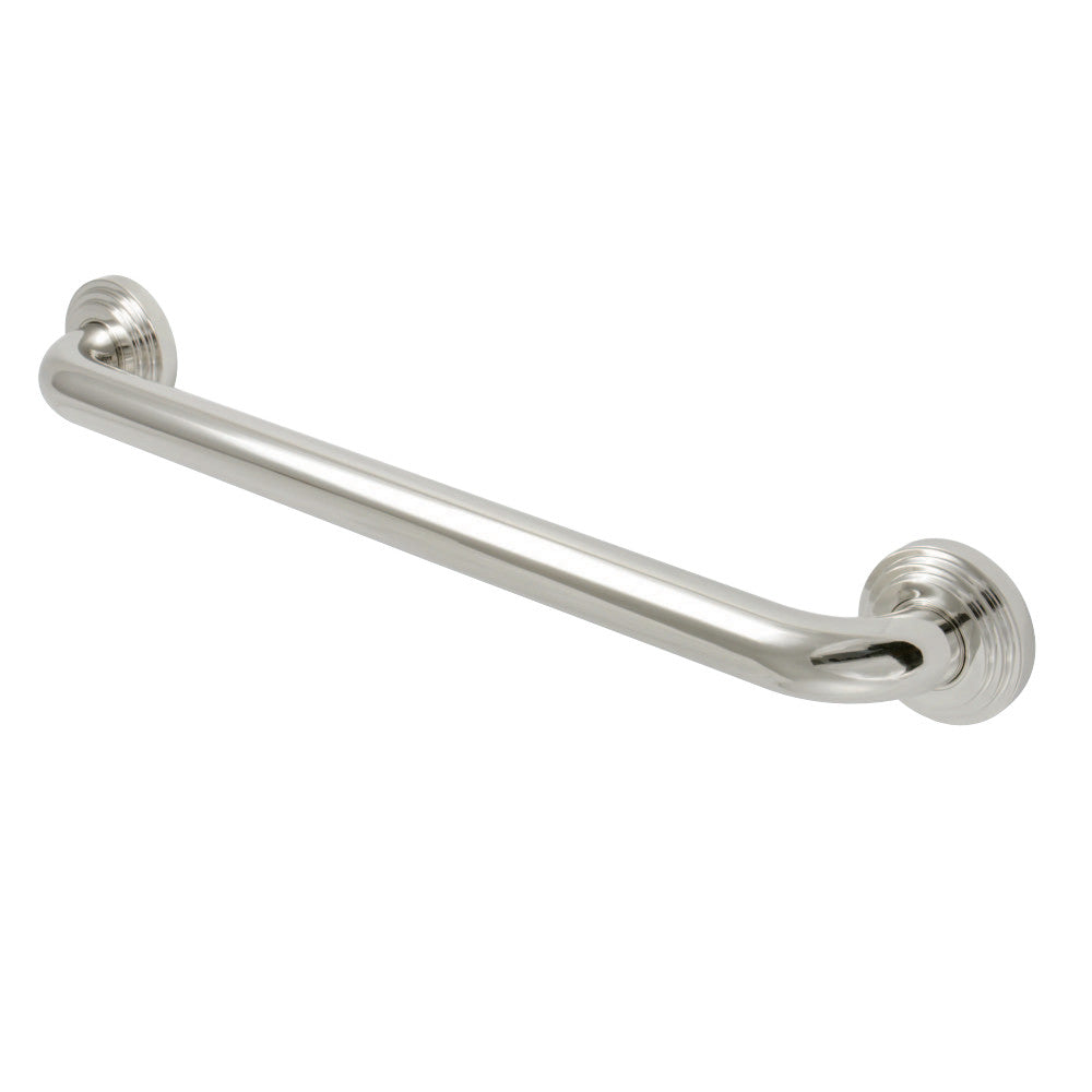 Kingston Brass Milano 18-Inch X 1-1/4-Inch OD Decorative Grab Bar