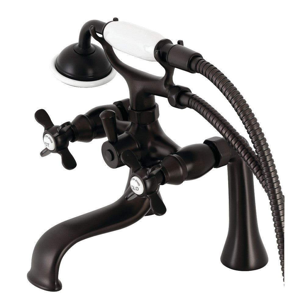 Essex Deck Mount Clawfoot Tub Faucet with Hand Shower