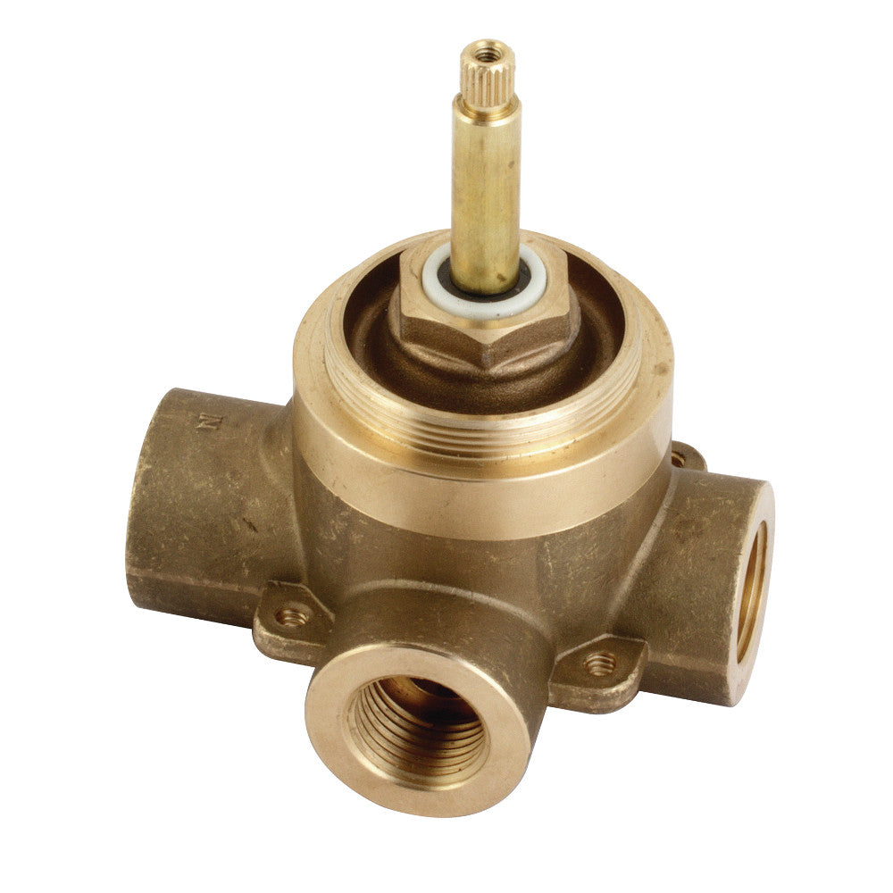 3 Way Tub &amp; Shower Diverter Valve