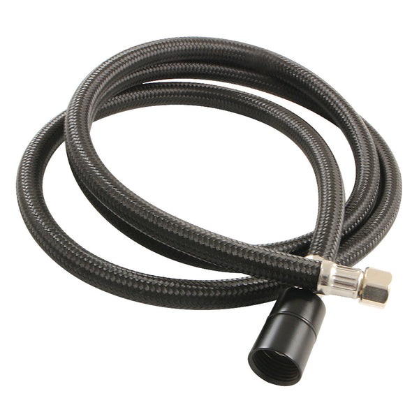 Kingston Brass KSSLSPR1K Nyloom 60 in. Kitchen Faucet Spray Hose, Matte Black & Polished Chrome