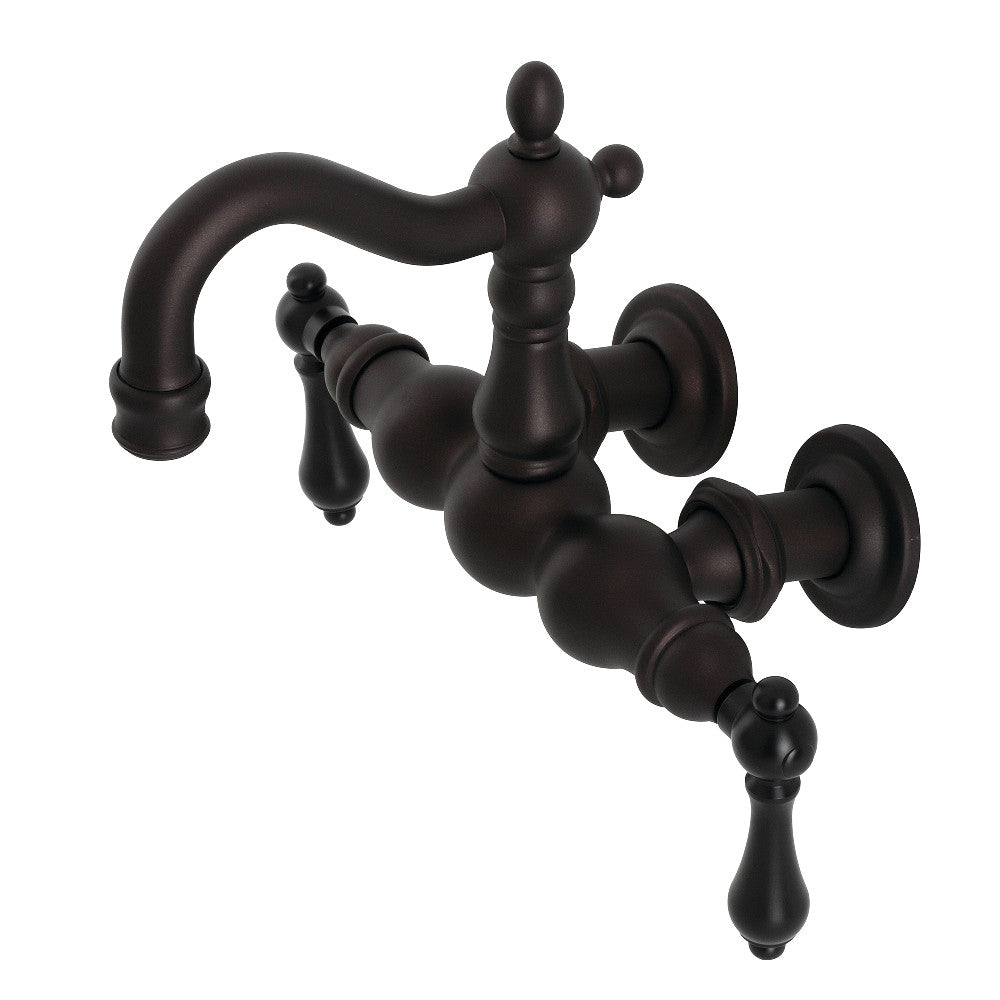 Heritage 3-3/8&quot; Tub Wall Mount Clawfoot Tub Faucet