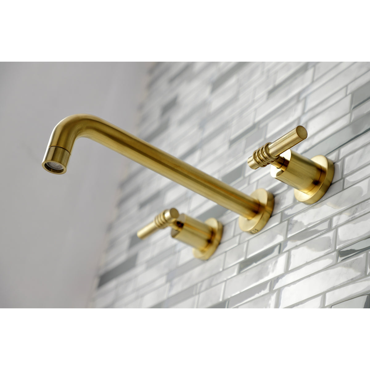 Milano Two-Handle Wall Mount Tub Faucet