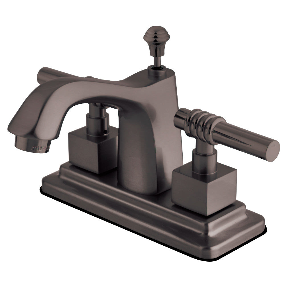 Kingston Brass KS8649QL 4 in. Centerset Bathroom Faucet