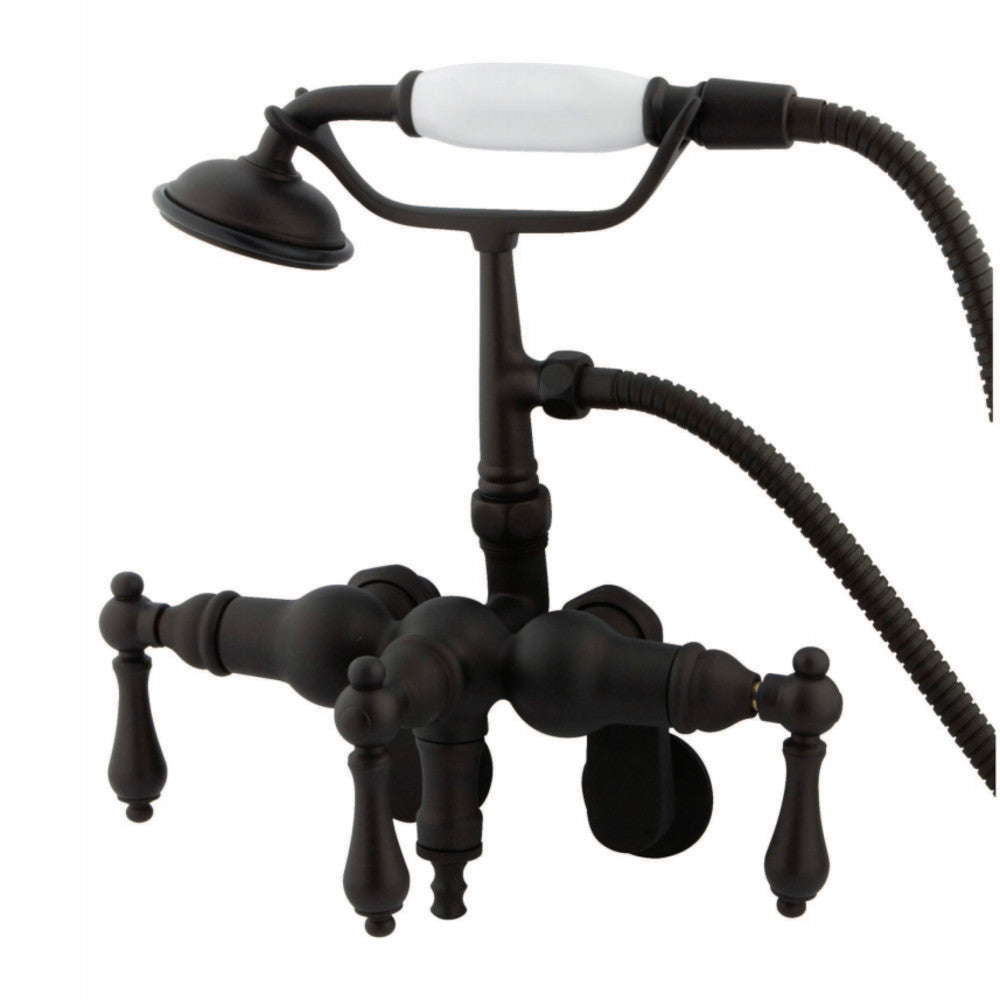 Vintage Adjustable Center Wall Mount Tub Faucet
