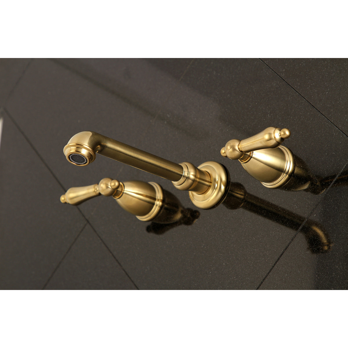 English Country Wall Mount Roman Tub Faucet