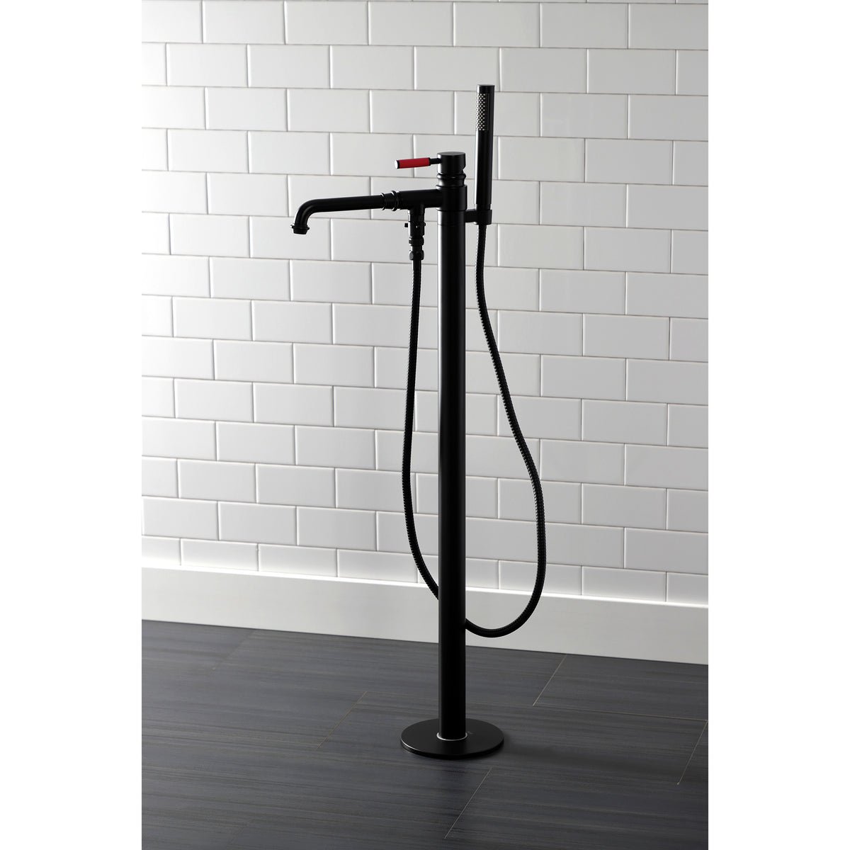 Kaiser Freestanding Tub Faucet with Hand Shower