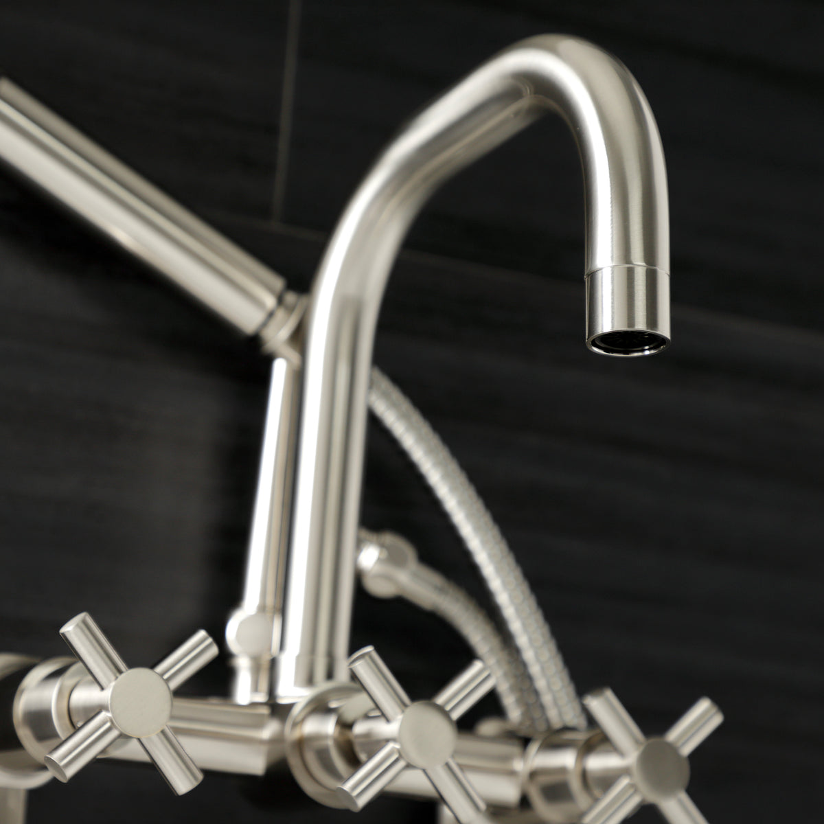 Aqua Vintage Concord Wall Mount Clawfoot Tub Faucet