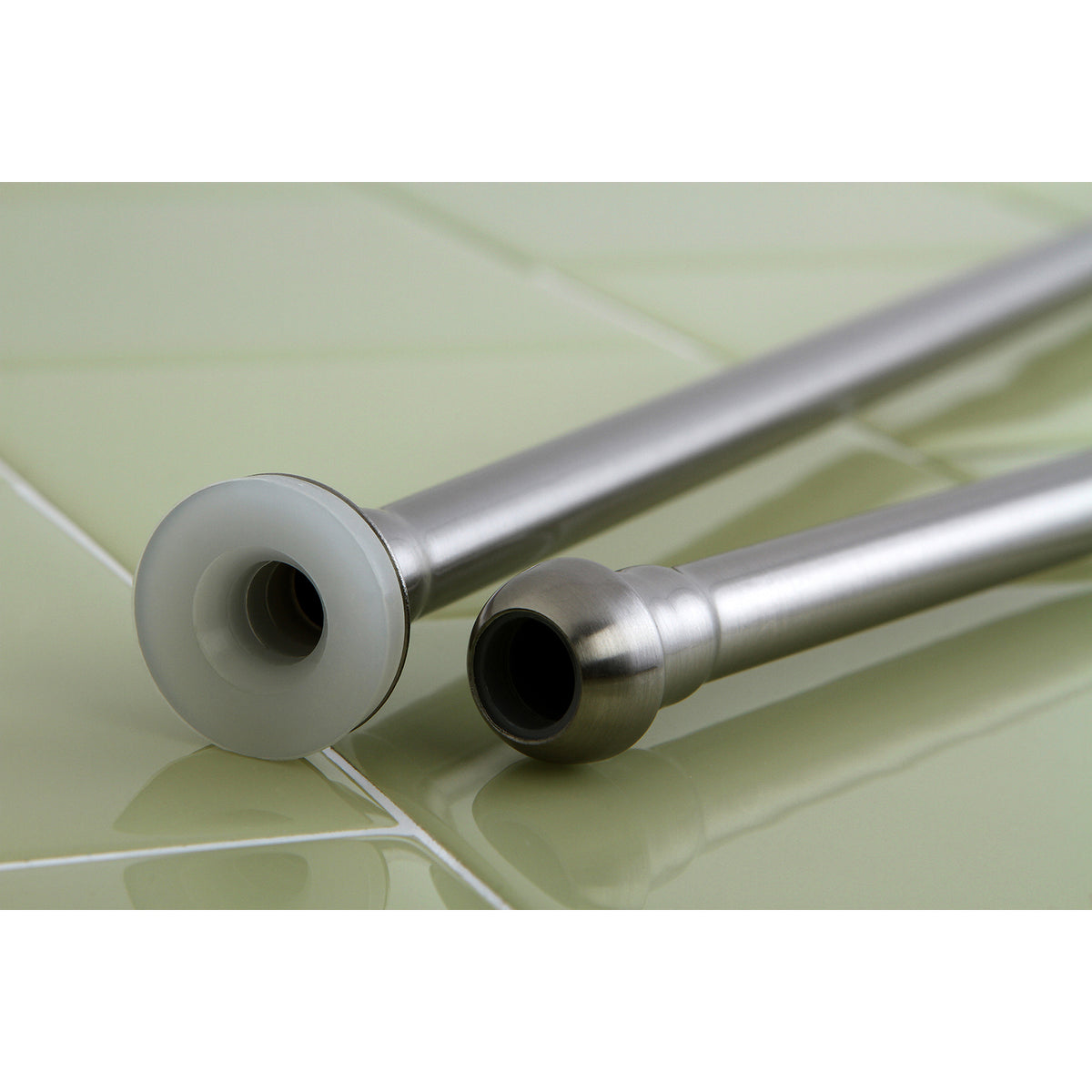 Kingston Brass Complement 30 in. Bullnose Bathroom Supply Line