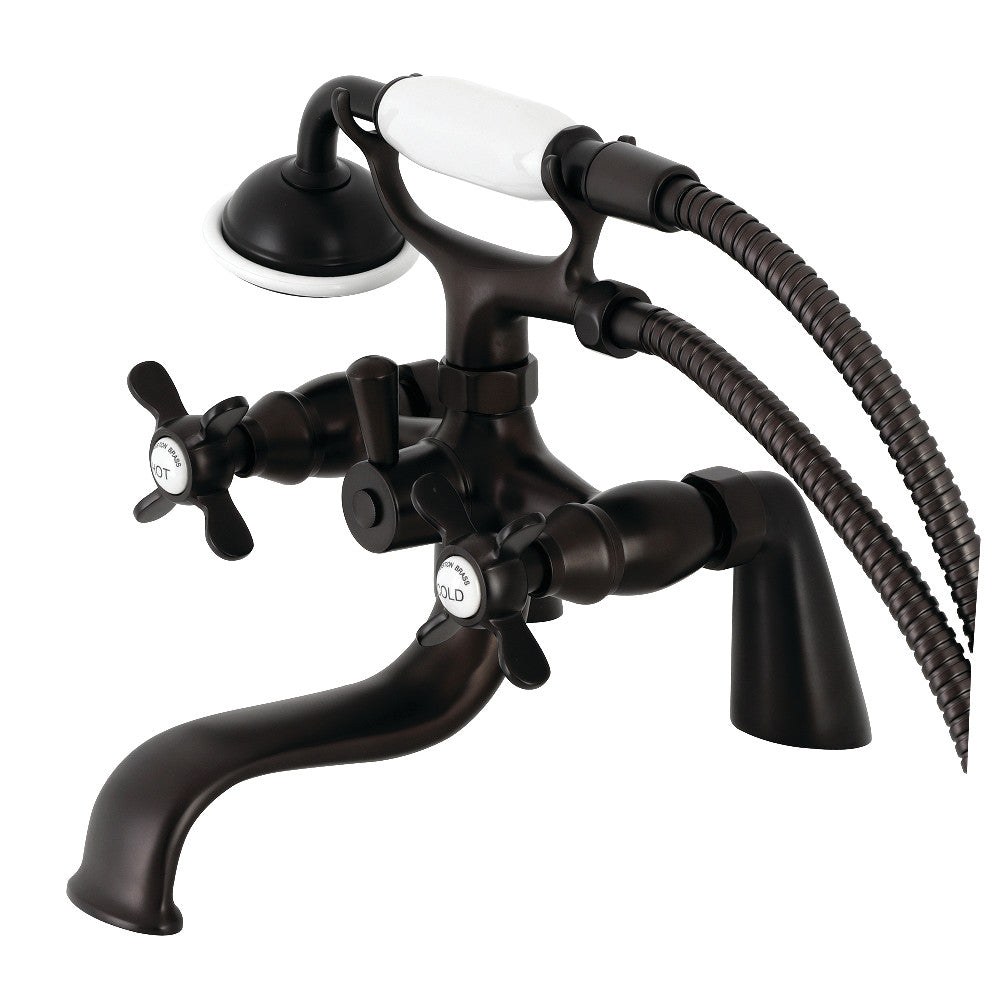 Essex Deck Mount Clawfoot Tub Faucet with Hand Shower