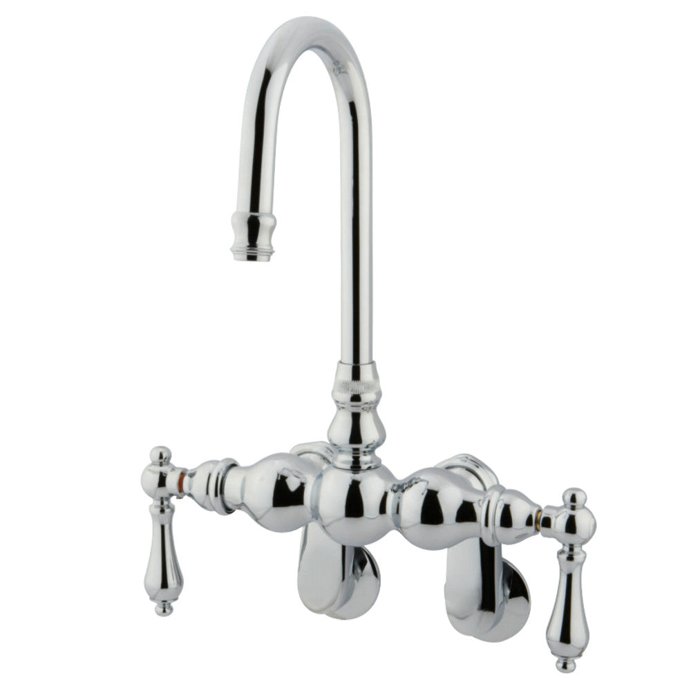 Vintage Adjustable Center Wall Mount Tub Faucet