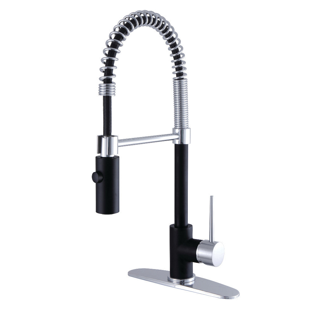 Gourmetier LS8777NYL New York Single-Handle Pre-Rinse Kitchen Faucet