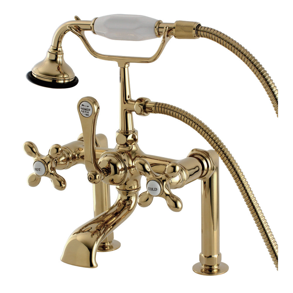 Auqa Vintage Deck Mount Clawfoot Tub Faucet