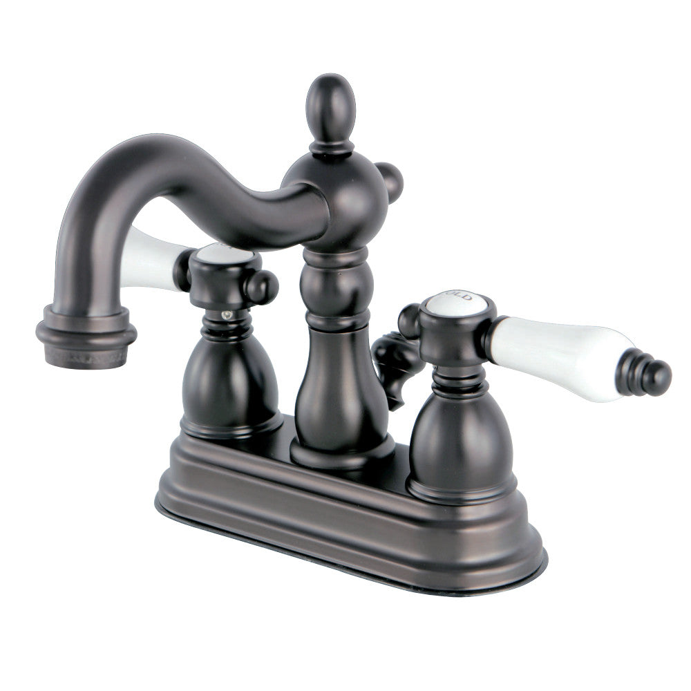 Kingston Brass KS1605BPL 4 in. Centerset Bathroom Faucet