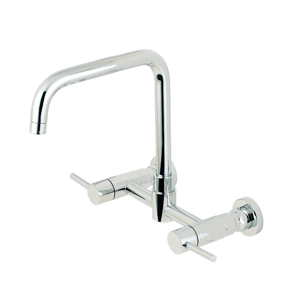 Kingston Brass Concord 8-Inch Centerset Wall Mount Kitchen Faucet