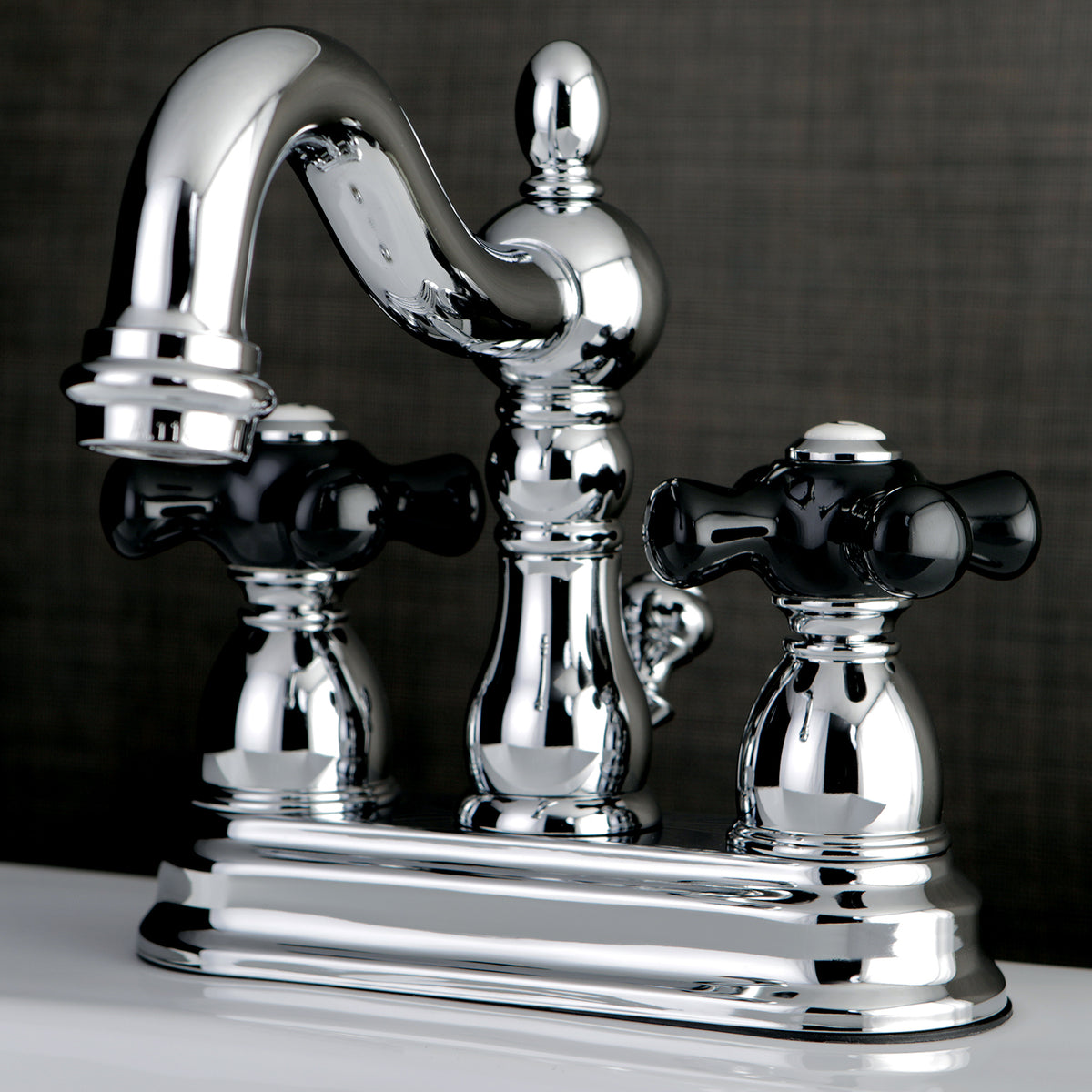 Kingston Brass KB1604PKX 4 in. Centerset Bathroom Faucet
