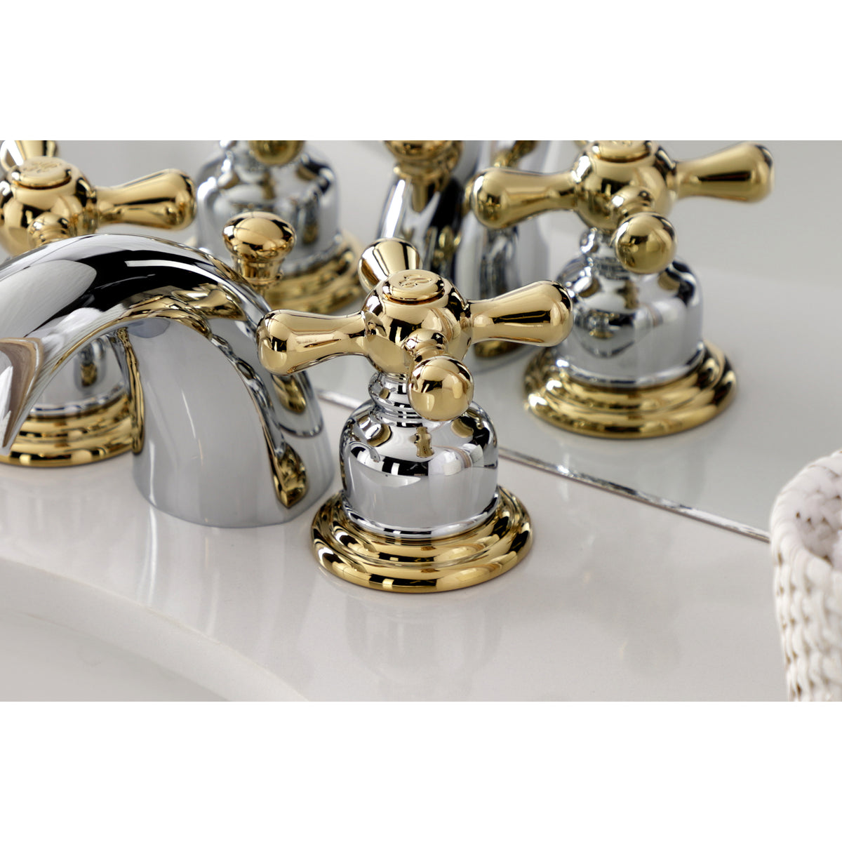 Kingston Brass KB946AX Victorian Mini-Widespread Bathroom Faucet