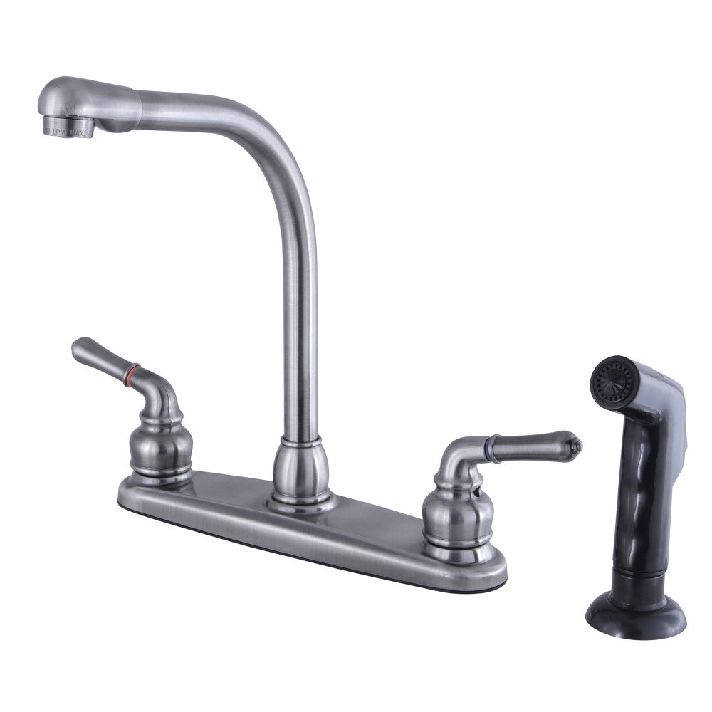 Kingston Brass KB758SP Magellan Centerset Kitchen Faucet