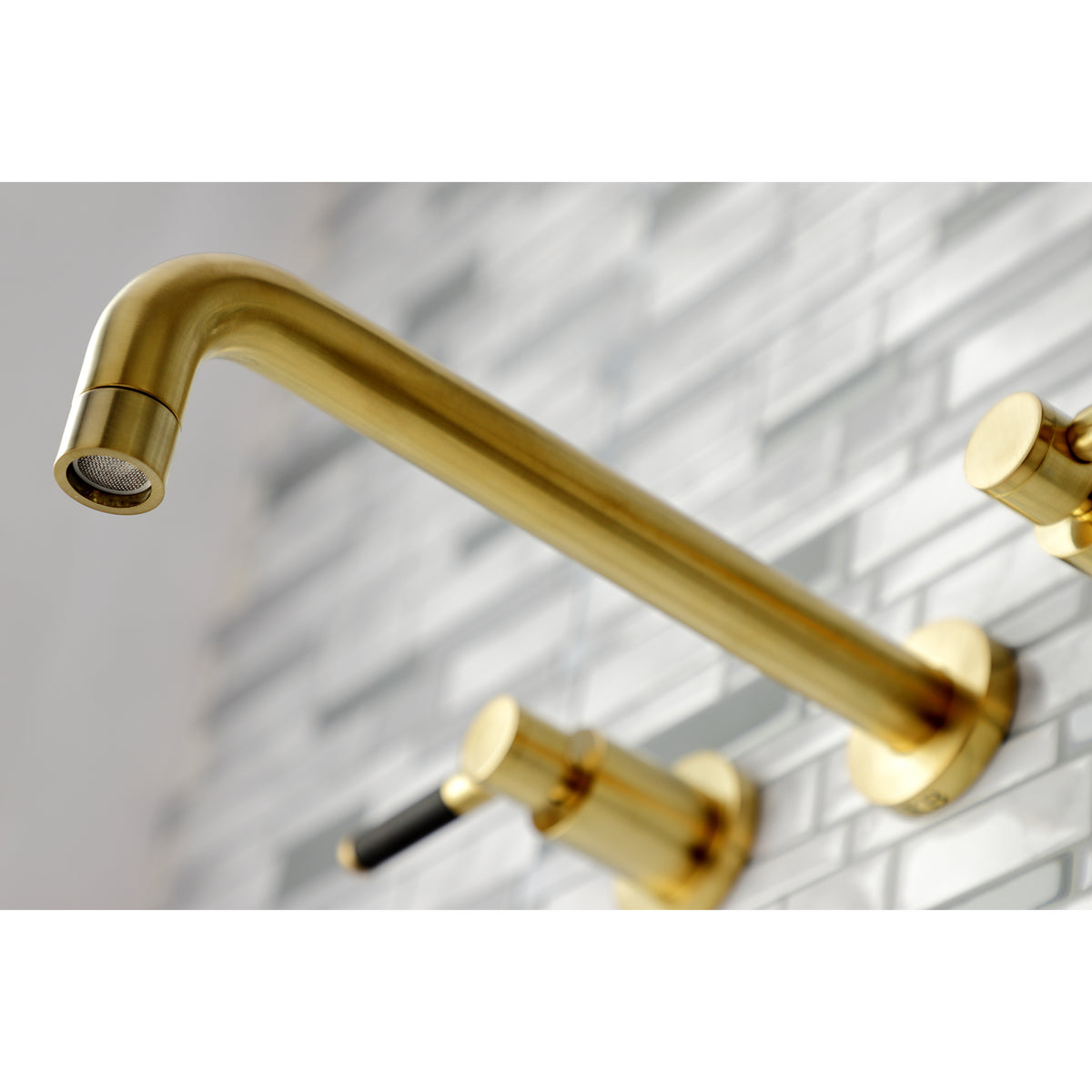 Kaiser Two-Handle Wall Mount Tub Faucet
