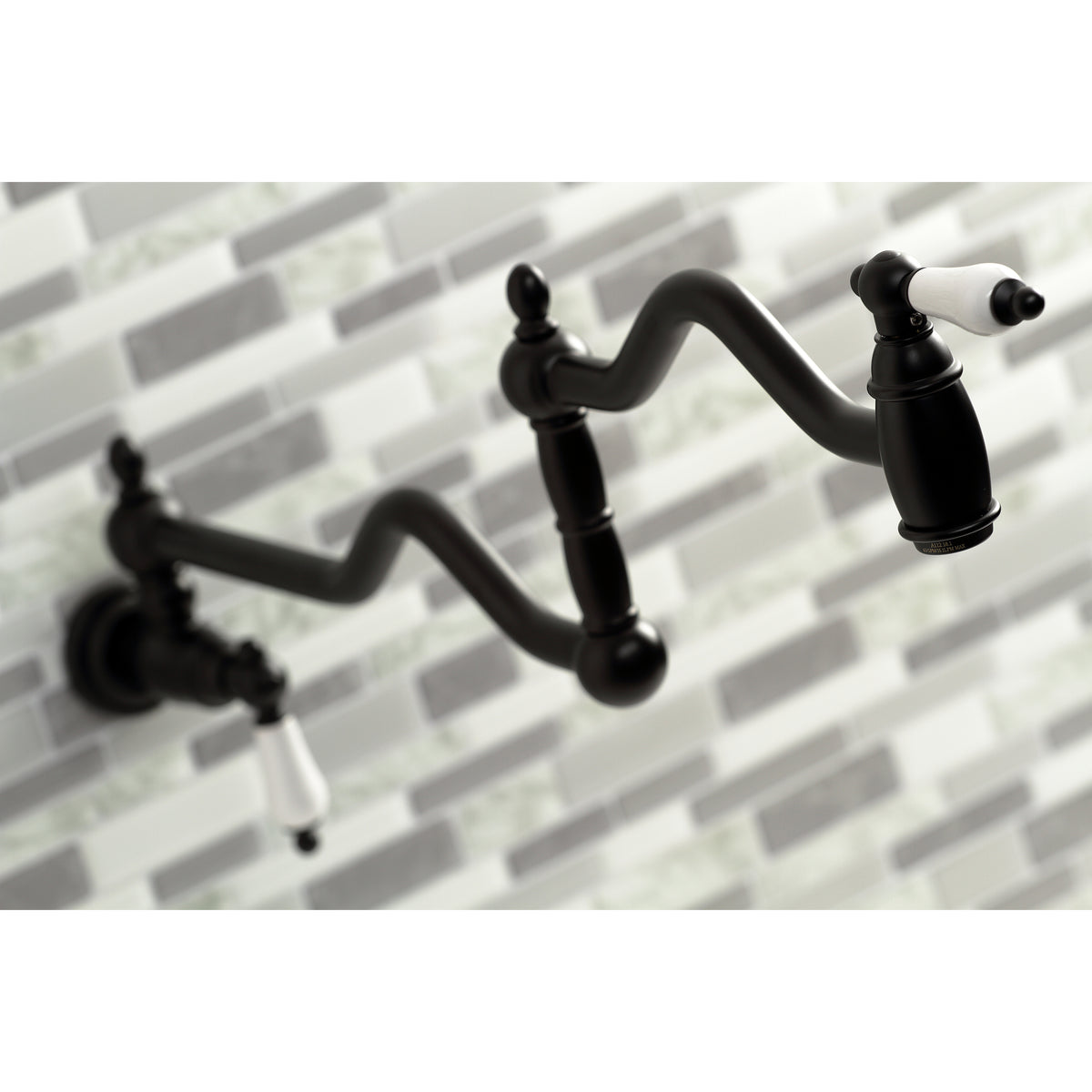 Kingston Brass KS2102PL Heritage Wall Mount Pot Filler