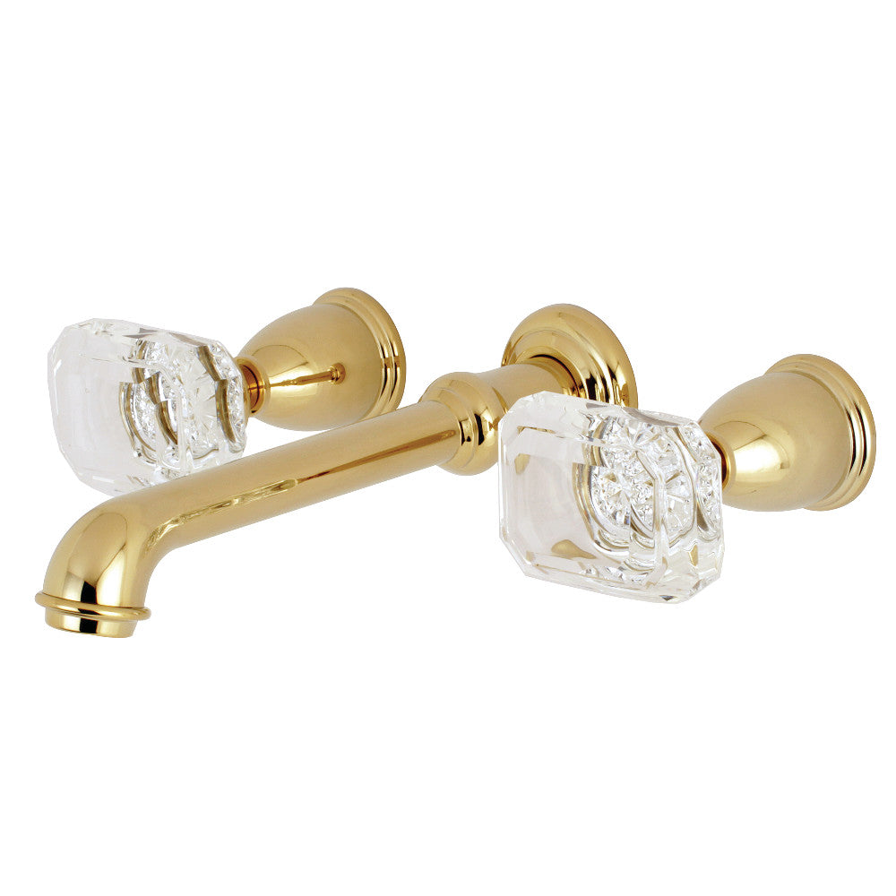 Krystal Onyx Wall Mount Roman Tub Faucet