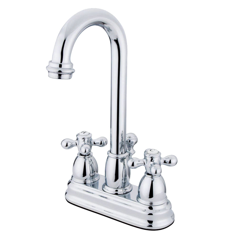 Kingston Brass KB3618AX 4 in. Centerset Bathroom Faucet