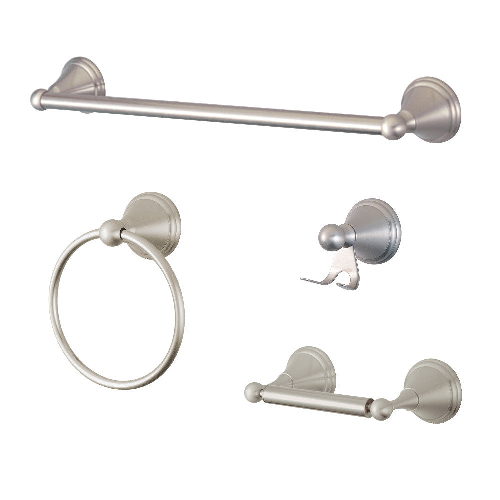 Kingston Brass 4-Piece Bathroom Accessories Set