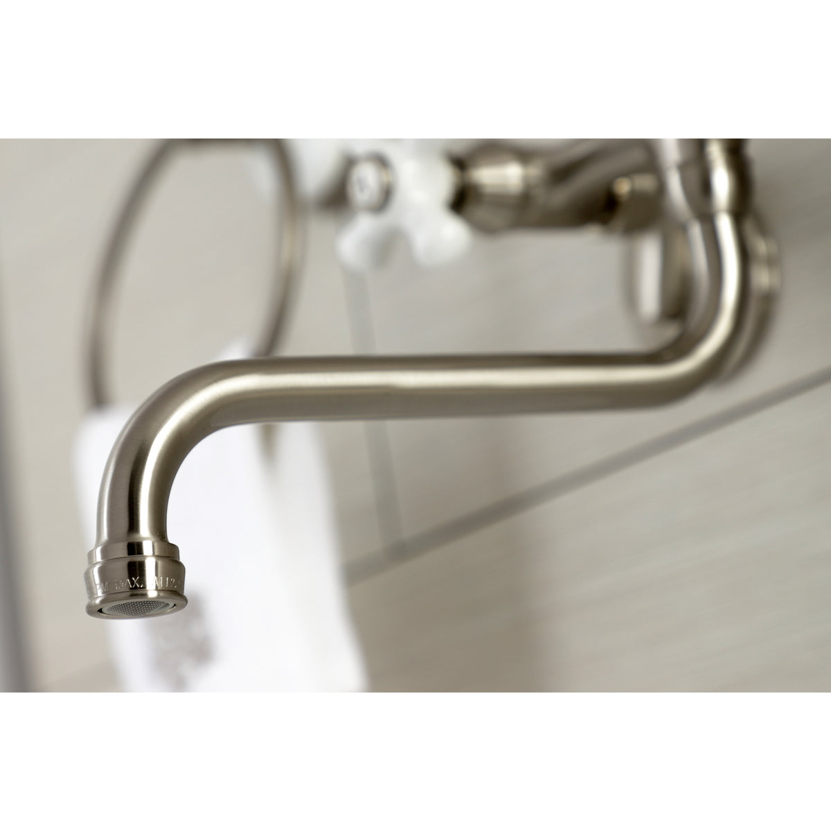 Kingston Brass KS615C Wall Mount Bathroom Faucet