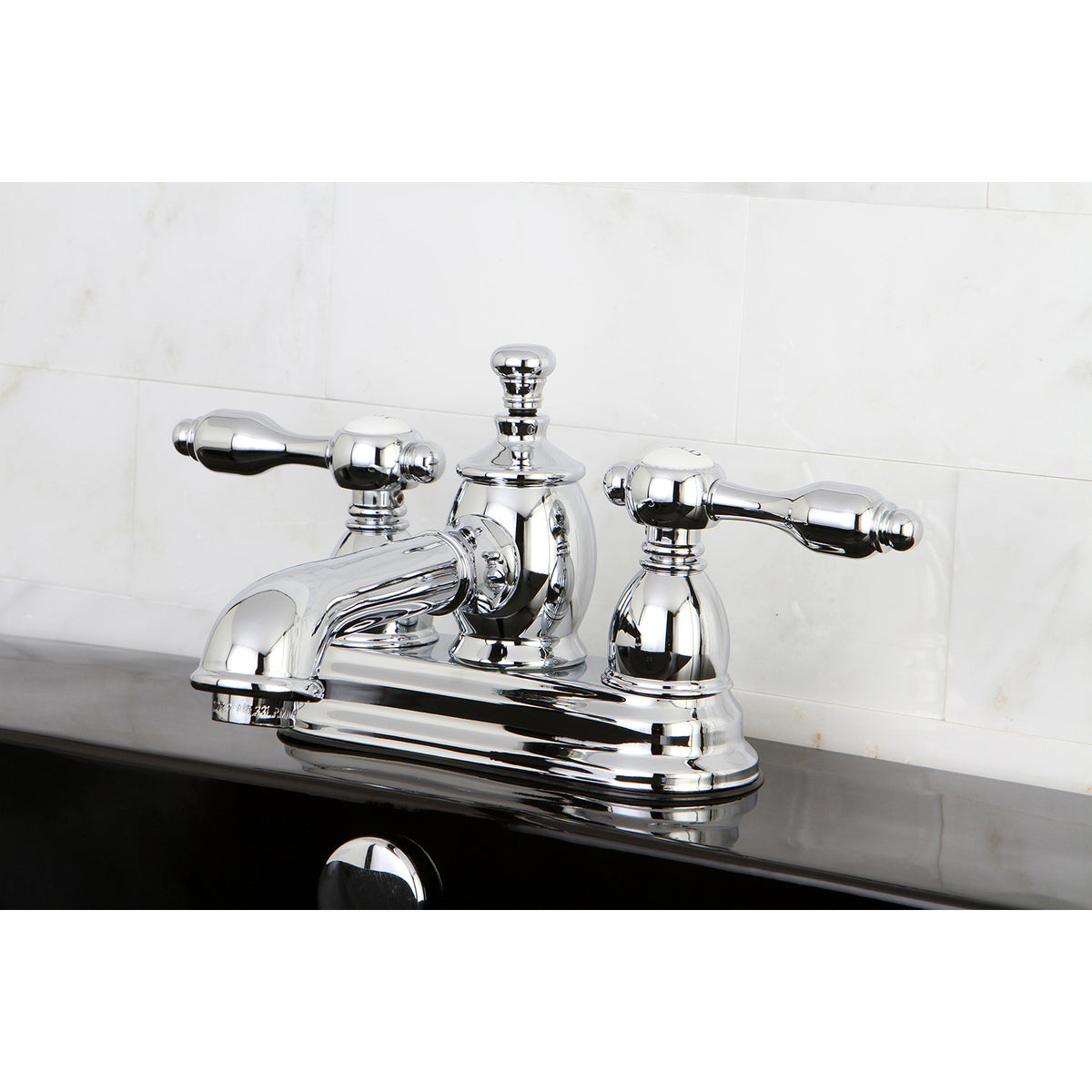 Kingston Brass KS7008TAL 4 in. Centerset Bathroom Faucet