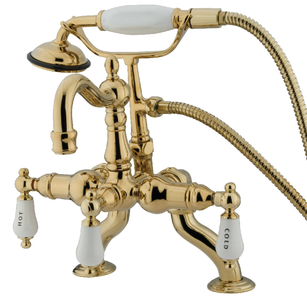 Vintage Clawfoot Tub Faucet with Hand Shower