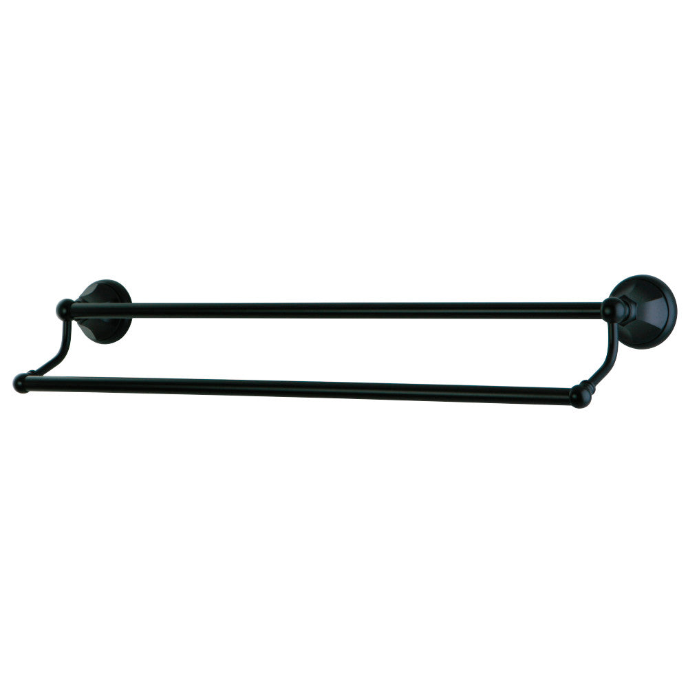 Kingston Brass Metropolitan 24-Inch Dual Towel Bar