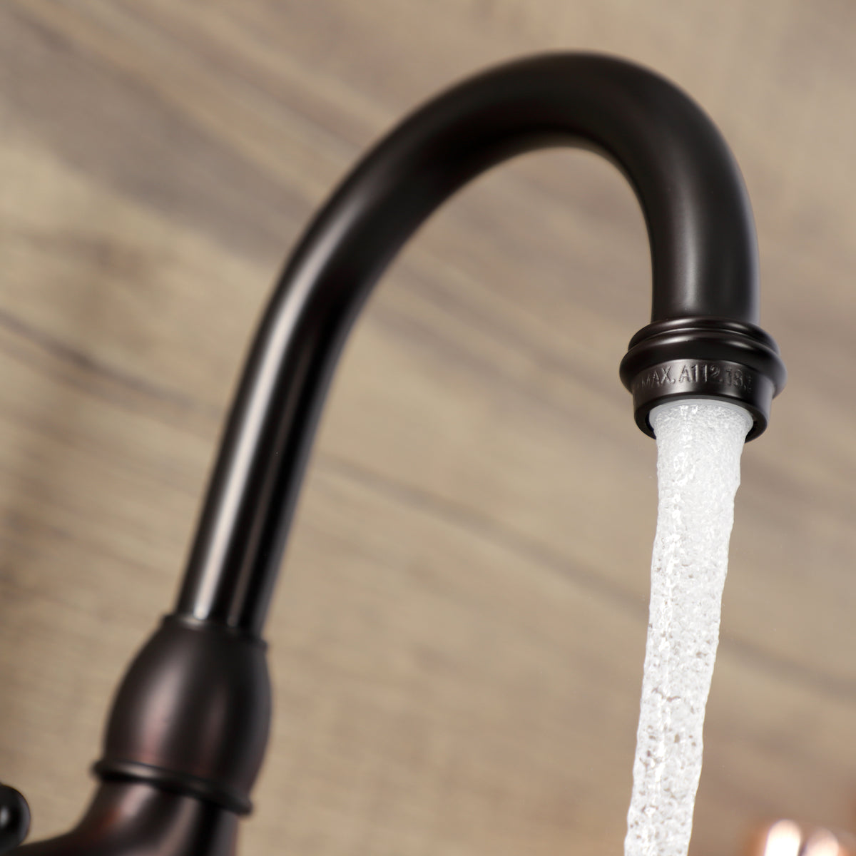 Kingston Brass KS7995AL English Country Bridge Bathroom Faucet with Brass Pop-Up