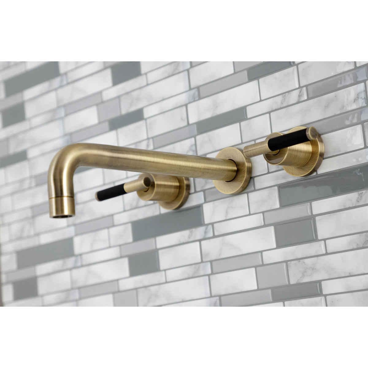 Kaiser 2-Handle Wall-Mount Roman Tub Faucet