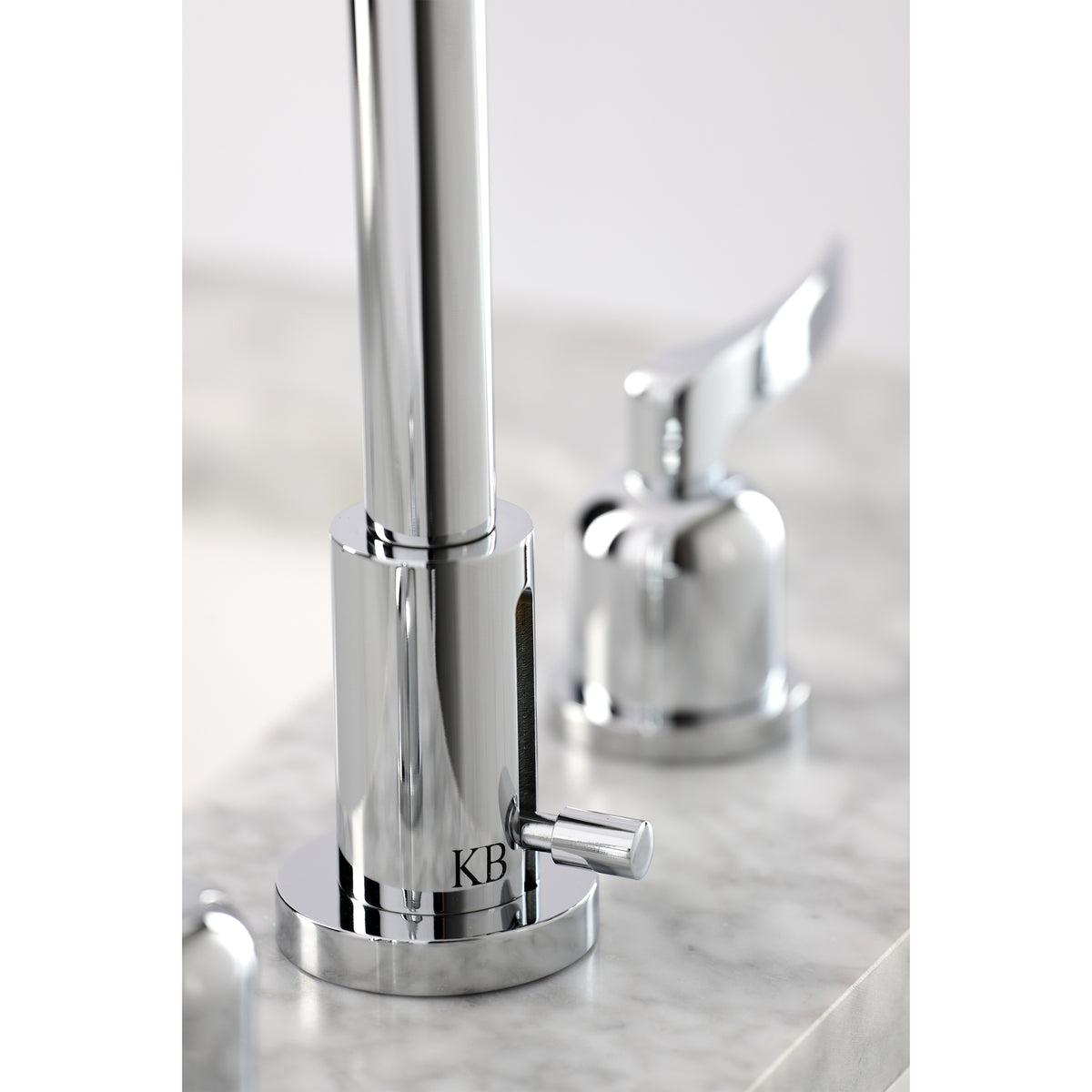 Kingston Brass FSC8931EFL Centurion Widespread Bathroom Faucet with Brass Pop-Up